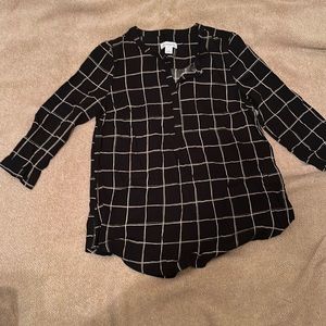 Liz Claiborne button up blouse